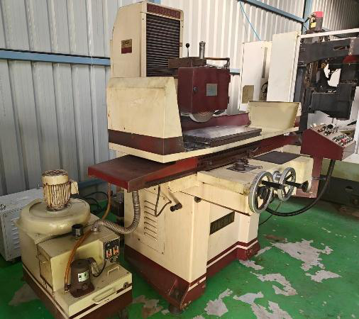 Surface grinding machine on shop floor